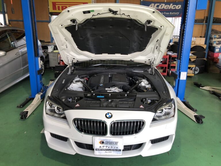BMW  F13  640  エンジンチェックランプ点灯！！