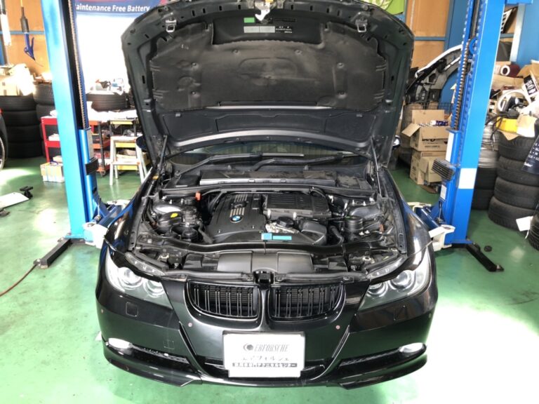 BMW E90 オルタネーター、バッテリー不良！！
