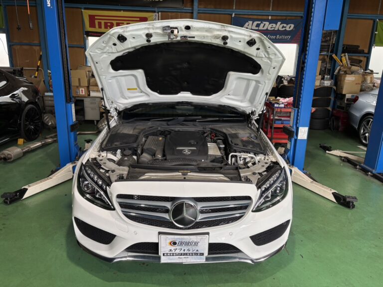 ベンツ　W205 ブレーキ異常メッセージ！！