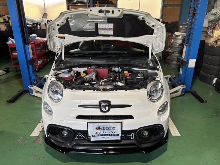 フィアット　アバルト　タイミングベルト交換！！