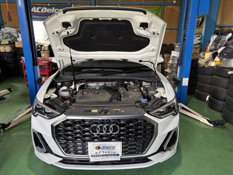 謹賀新年！！　アウディ　Q3 エンジン異音！！